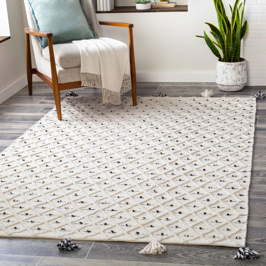 Azalea AZA-2301 2' x 3' Handmade Recyled Accent Rug