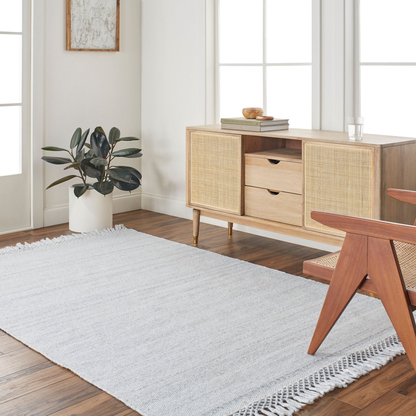 Azalea AZA-2307 5' x 7' Handmade Recyled Area Rug