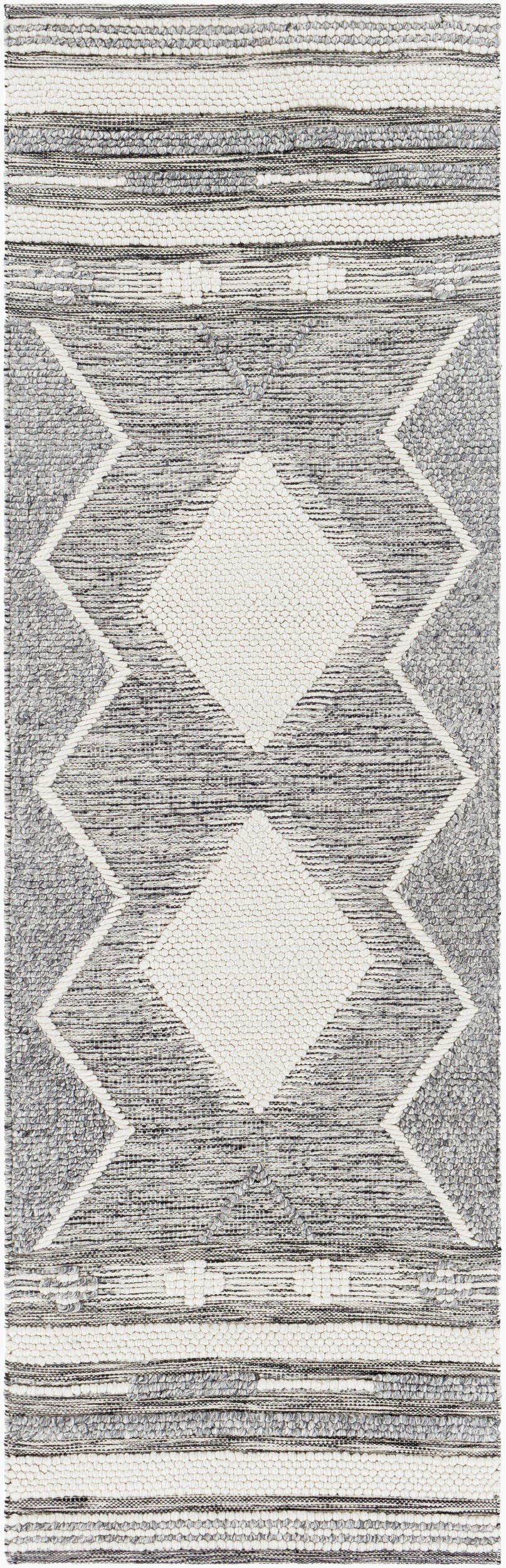 Azalea AZA-2317 8ft Runner Handmade Recyled Runner Rug