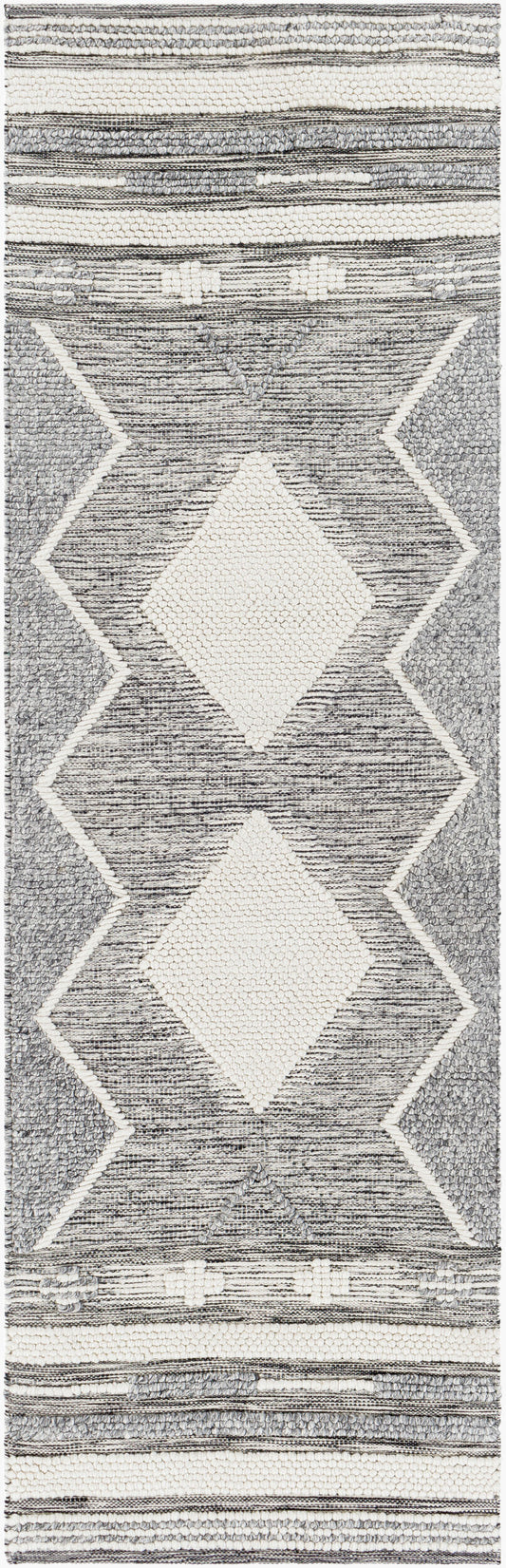 Azalea AZA-2317 8ft Runner Handmade Recyled Runner Rug