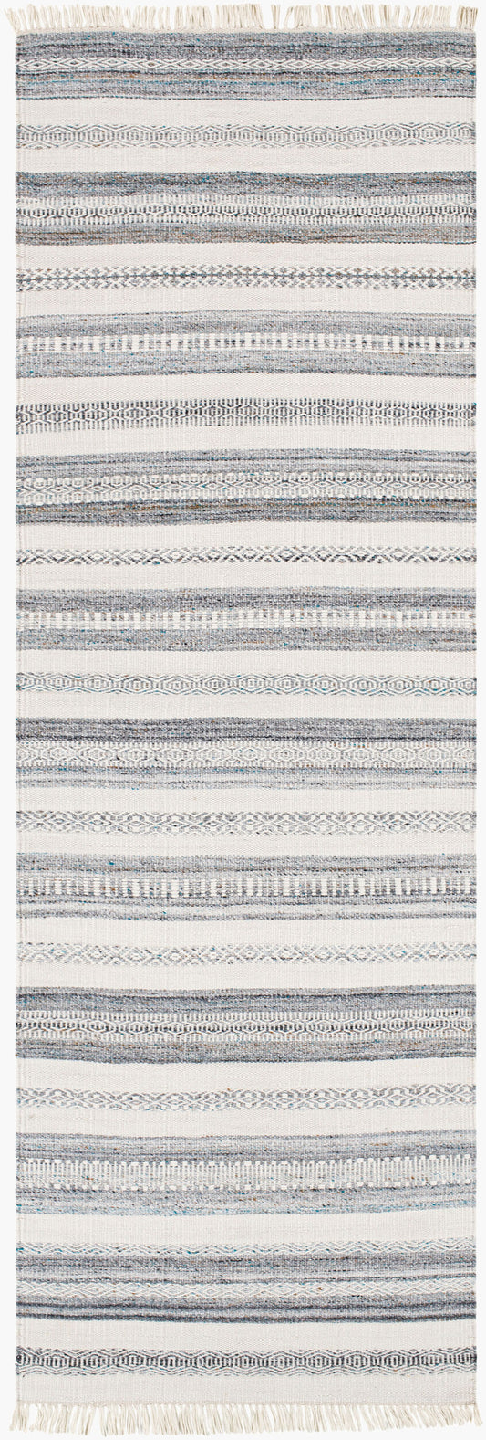 Azalea AZA-2318 8ft Runner Handmade Recyled Runner Rug