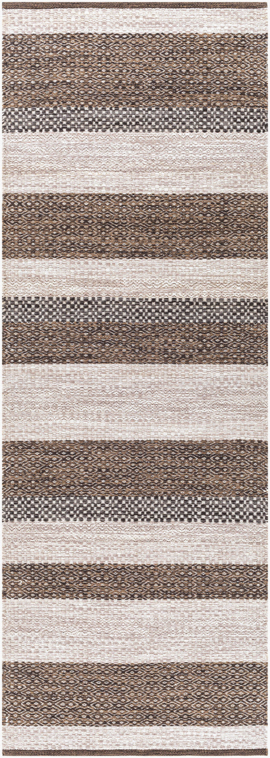 Azalea AZA-2328 8ft Runner Handmade Recyled Runner Rug