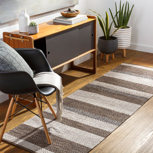 Azalea AZA-2328 8ft Runner Handmade Recyled Runner Rug