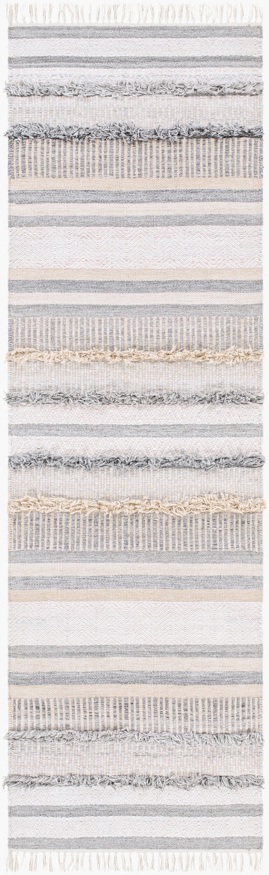 Azalea AZA-2329 8ft Runner Handmade Recyled Runner Rug