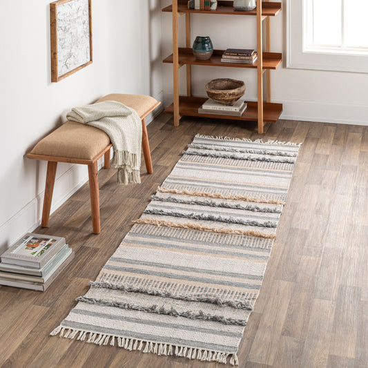 Azalea AZA-2329 8ft Runner Handmade Recyled Runner Rug