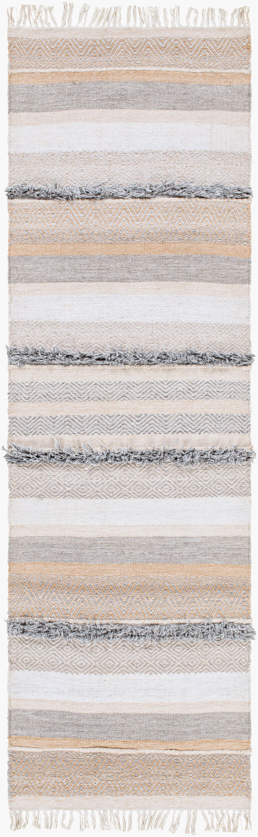 Azalea AZA-2331 8ft Runner Handmade Recyled Runner Rug