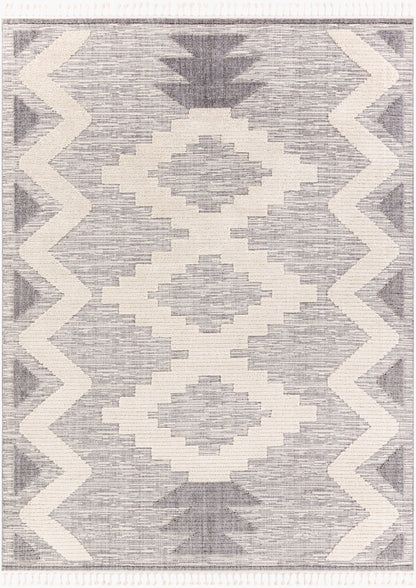 Azilal AZI-2302 Alfombra tejida a máquina de 8' x 10'