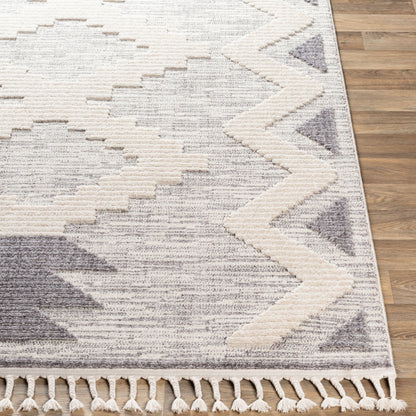 Azilal AZI-2302 2' x 3' Machine Woven Accent Rug