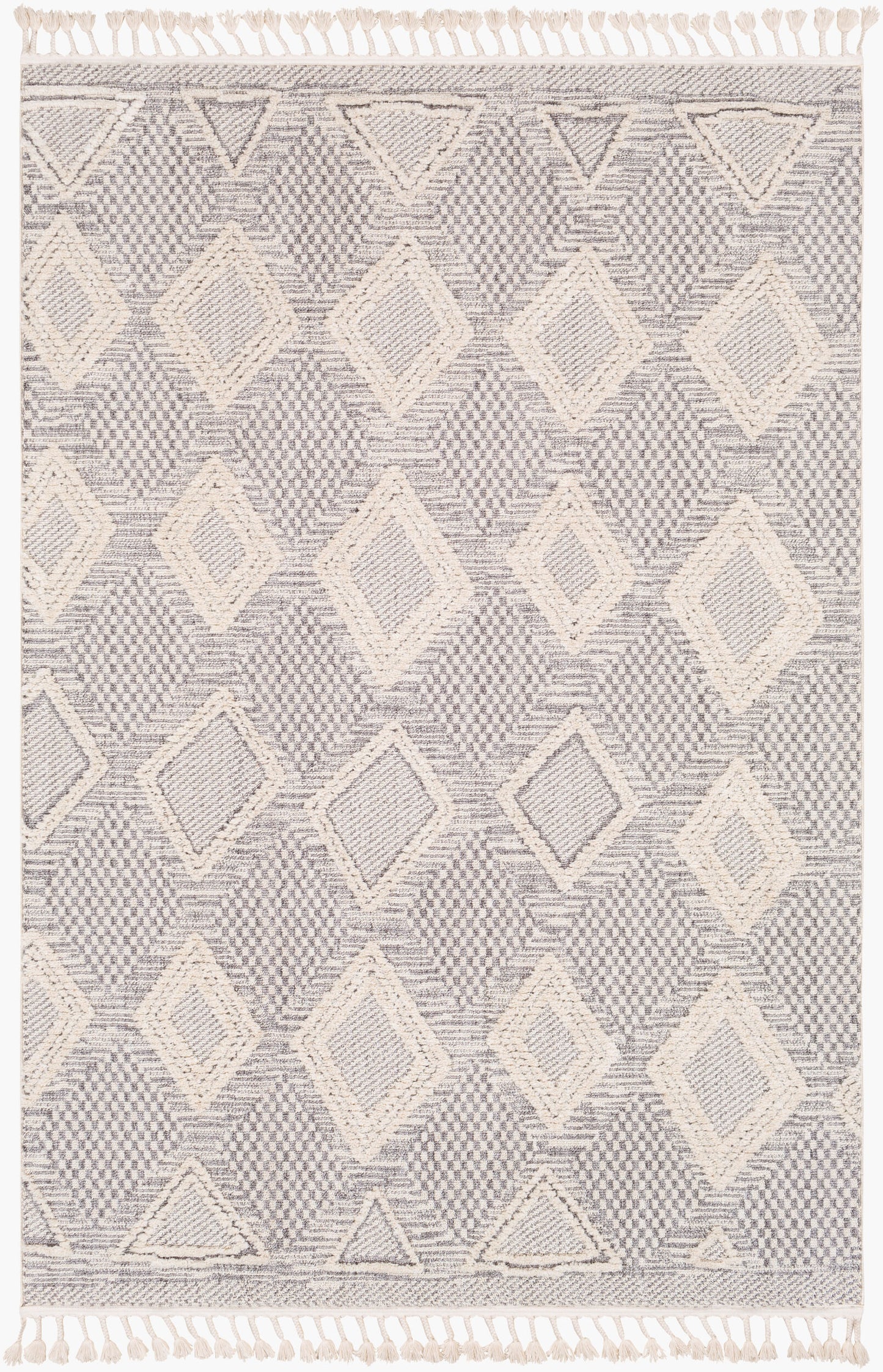 Azilal AZI-2305 5' x 7' Machine Woven Area Rug