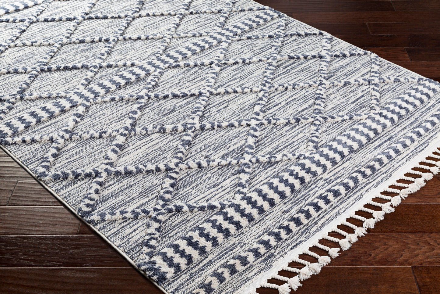 Azilal AZI-2309 8' x 10' Machine Woven Area Rug
