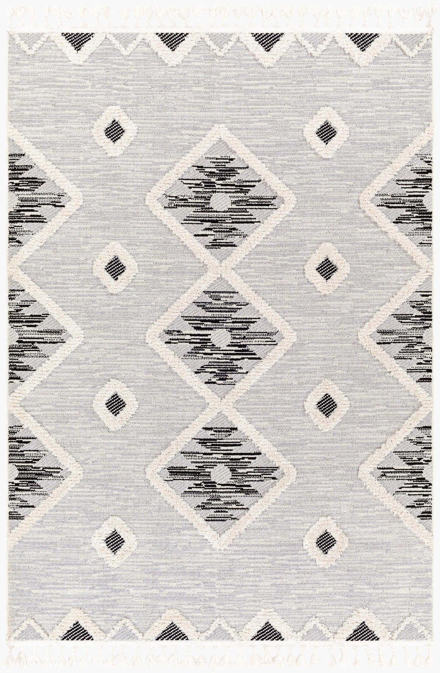 Azilal AZI-2313 5' x 7' Machine Woven Area Rug