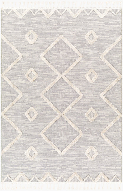 Azilal AZI-2314 5' x 7' Machine Woven Area Rug