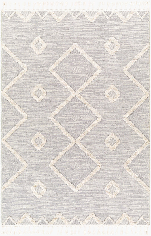 Azilal AZI-2314 5' x 7' Machine Woven Area Rug