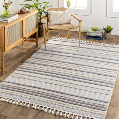 Azilal AZI-2316 6' x 9' Machine Woven Area Rug