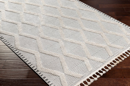 Azilal AZI-2317 7ft Runner Machine Woven Runner Rug