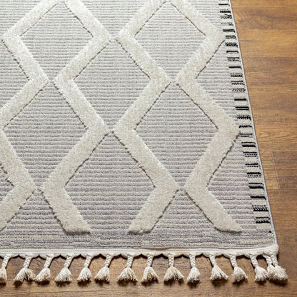 Azilal AZI-2317 7ft Runner Machine Woven Runner Rug