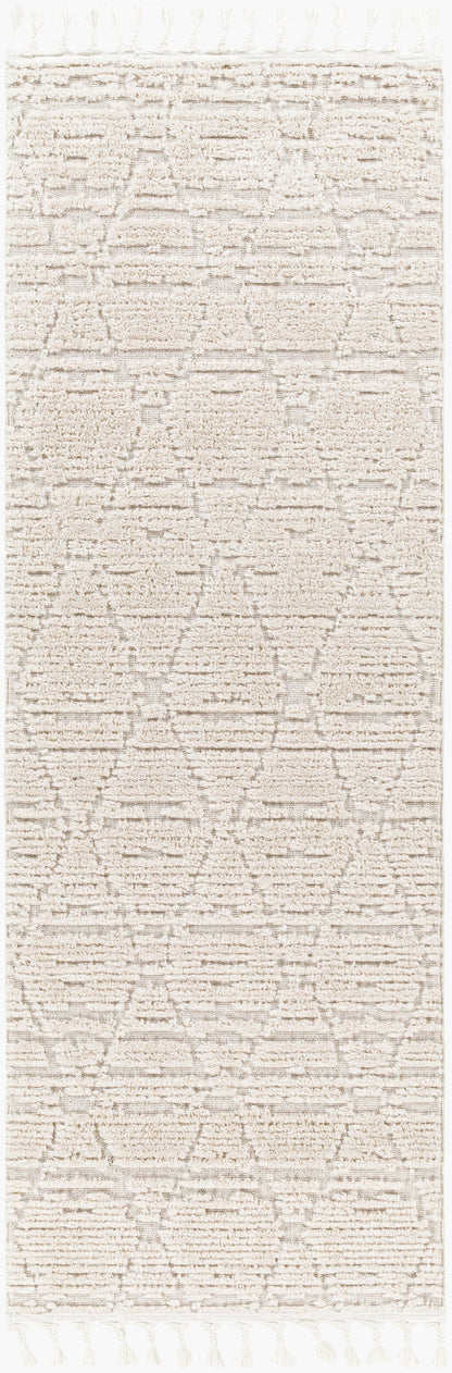Azilal AZI-2318 7ft Runner Machine Woven Runner Rug
