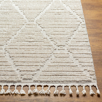 Azilal AZI-2318 7ft Runner Machine Woven Runner Rug