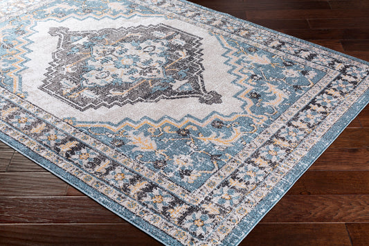 Azul AZU-2300 5' x 7' Machine Woven Area Rug