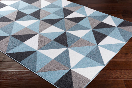 Azul AZU-2308 8' x 10' Machine Woven Area Rug