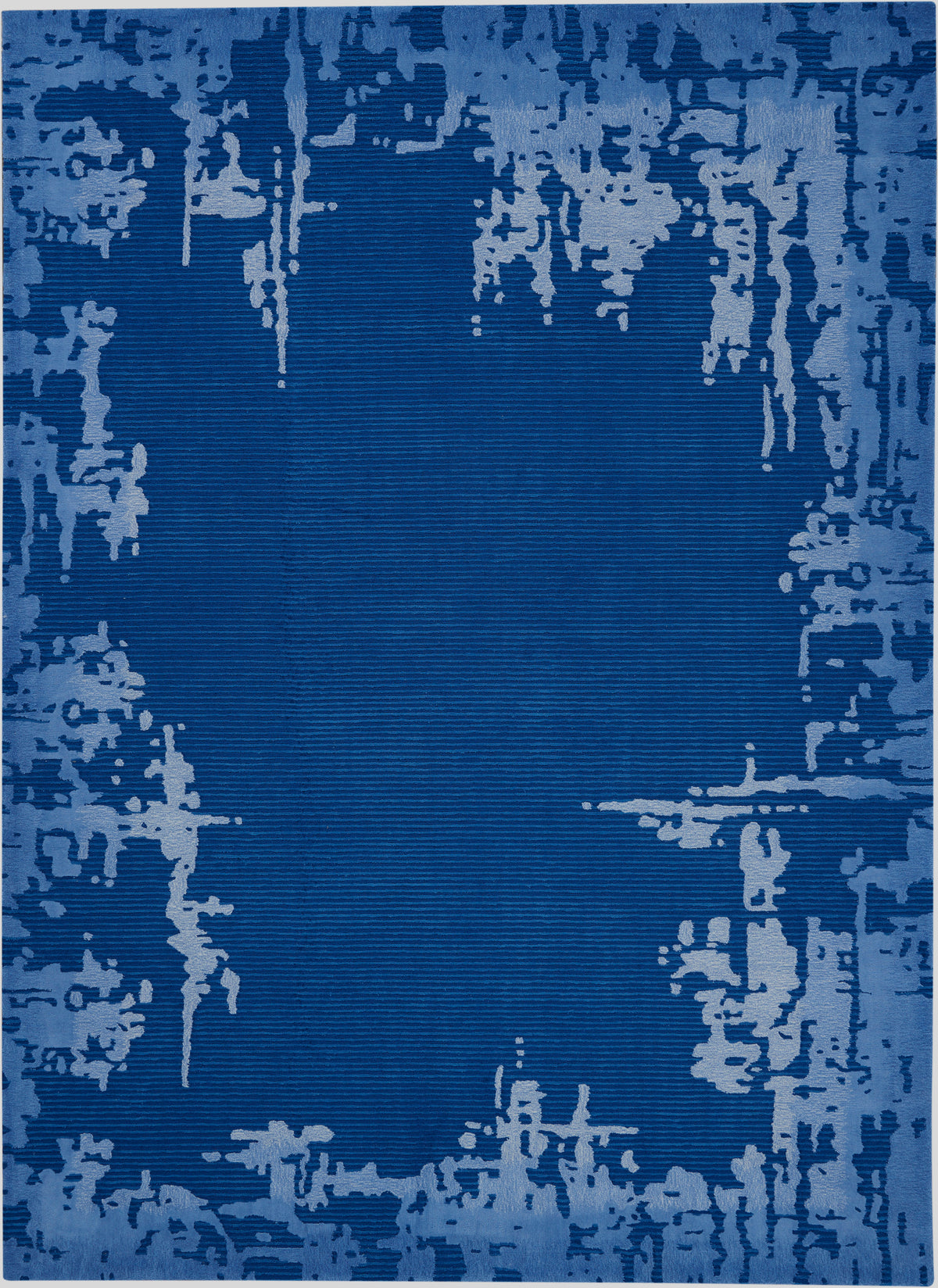 Symmetry SMM02 Navy Blue Tufted Rug