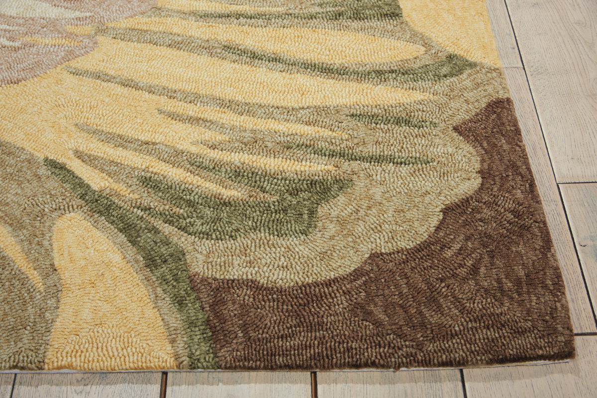 South Beach SOU19 Kiwi Hooked Rug