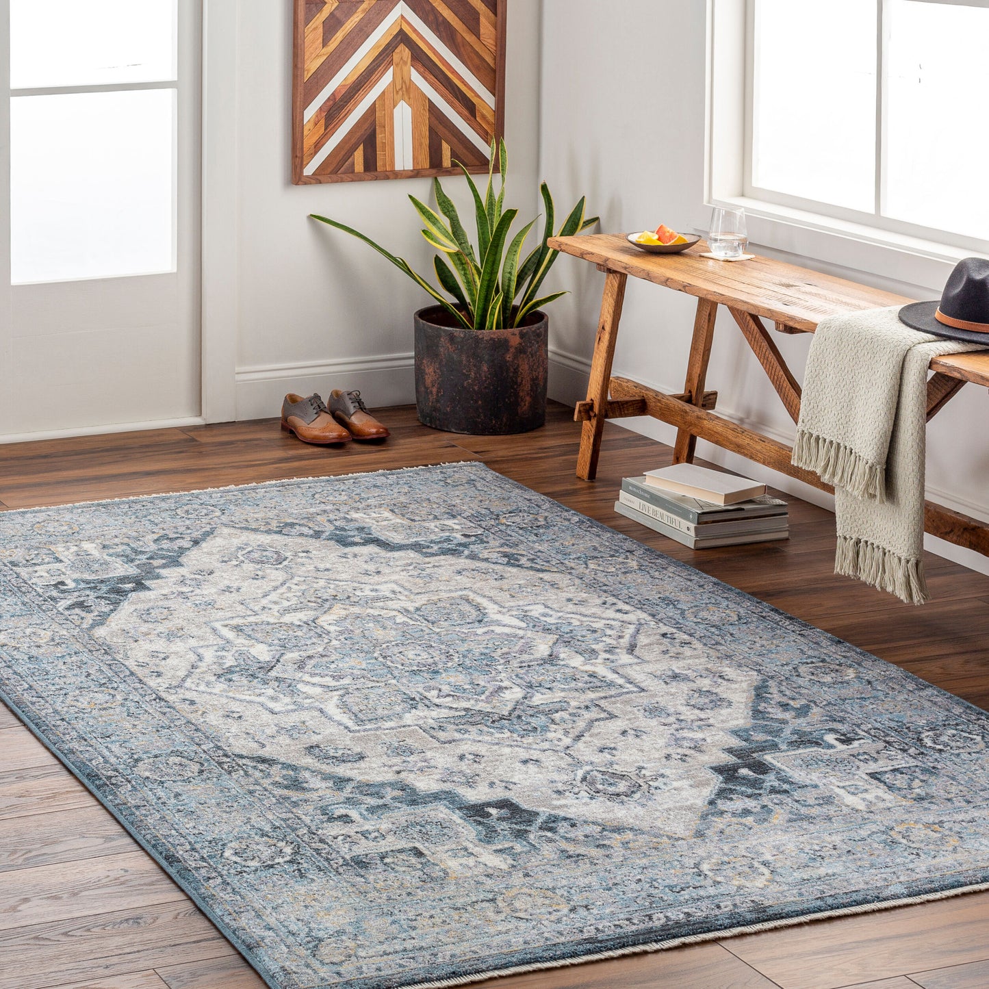 Babel BAB-2300 8' x 10' Machine Woven Area Rug