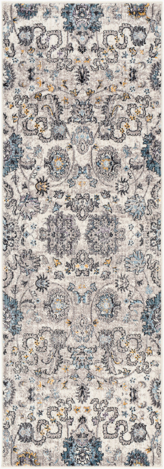 Babel BAB-2302 7ft Runner Machine Woven Runner Rug