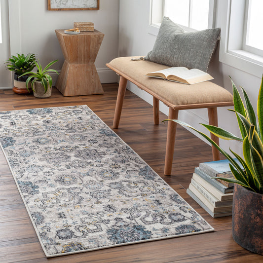 Babel BAB-2302 7ft Runner Machine Woven Runner Rug
