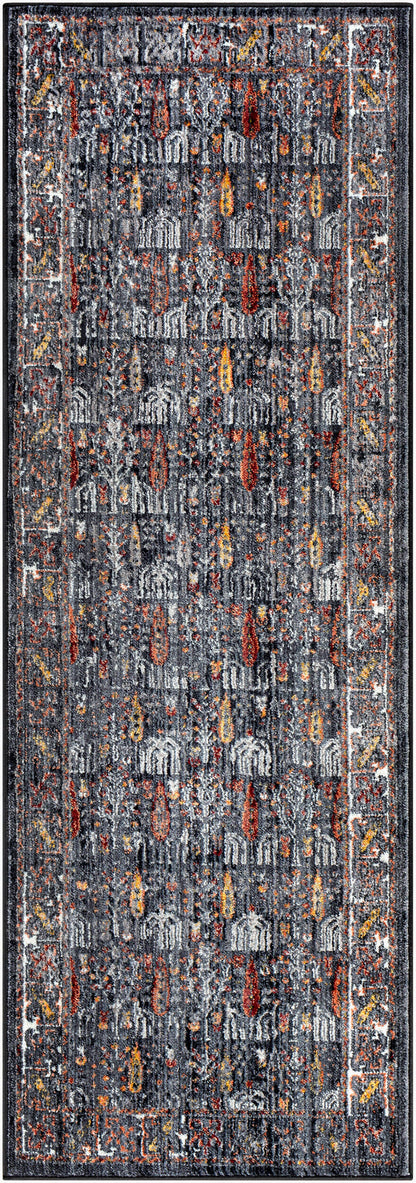 Alfombra de corredor tejida a máquina Babel BAB-2307 de 2,13 m