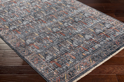Alfombra de corredor tejida a máquina Babel BAB-2307 de 2,13 m