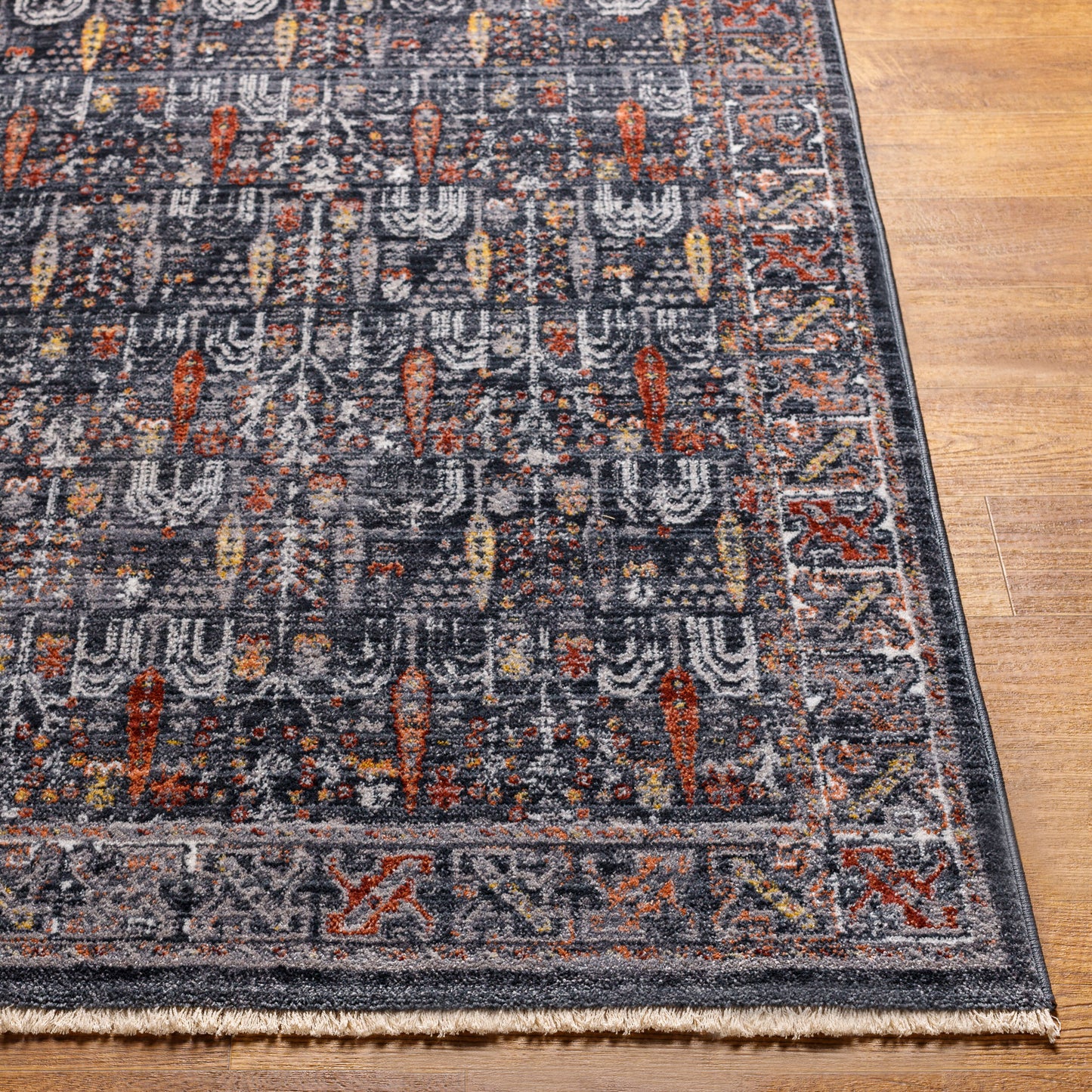 Alfombra de corredor tejida a máquina Babel BAB-2307 de 2,13 m