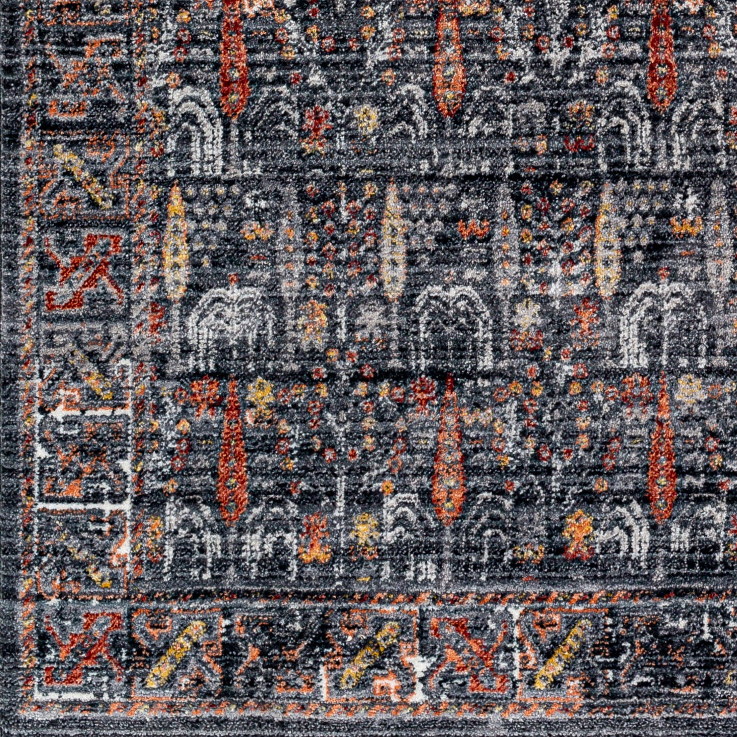 Alfombra de corredor tejida a máquina Babel BAB-2307 de 2,13 m