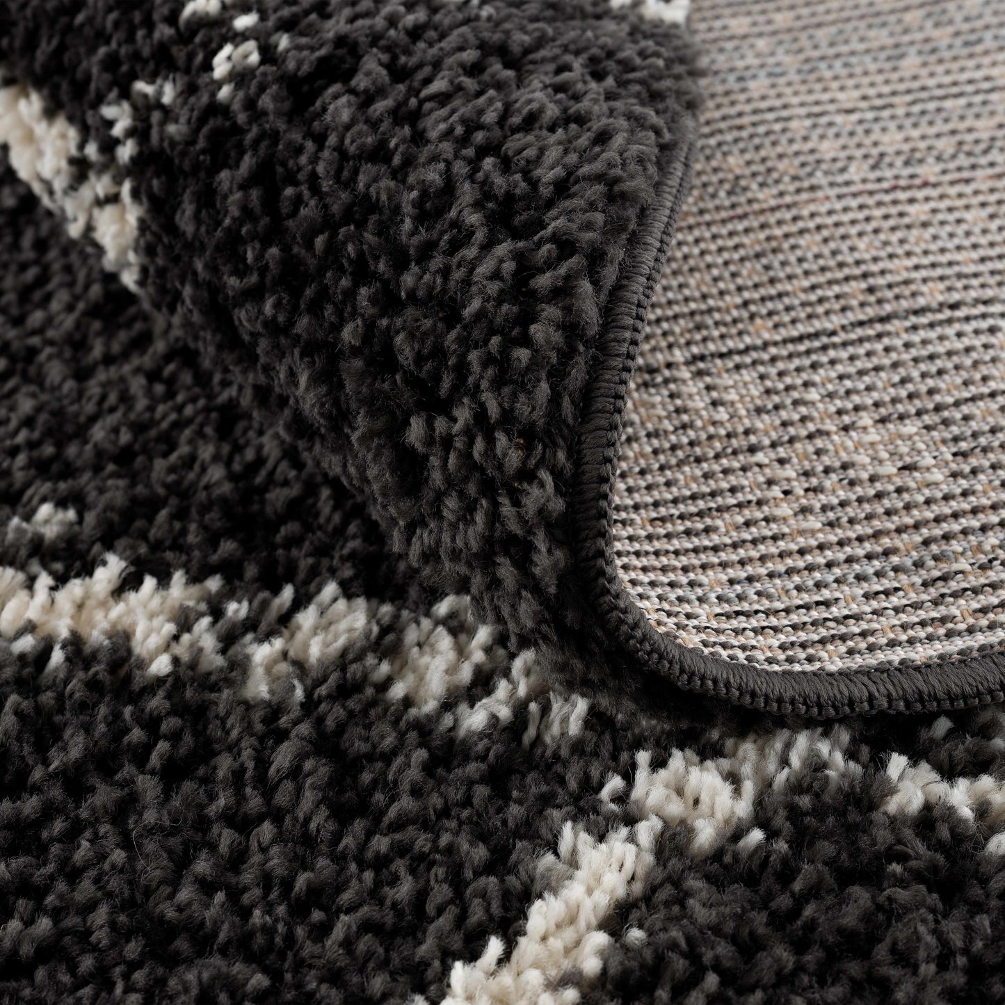 Berber Shag BBE-2307 Machine Woven Rug