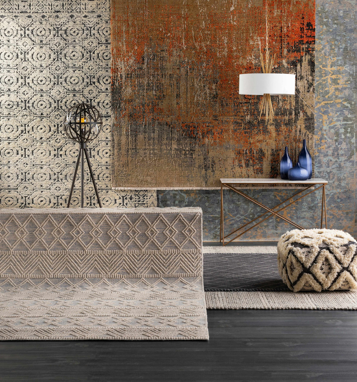 Normandy NOY-8005 Hand Knotted Rug