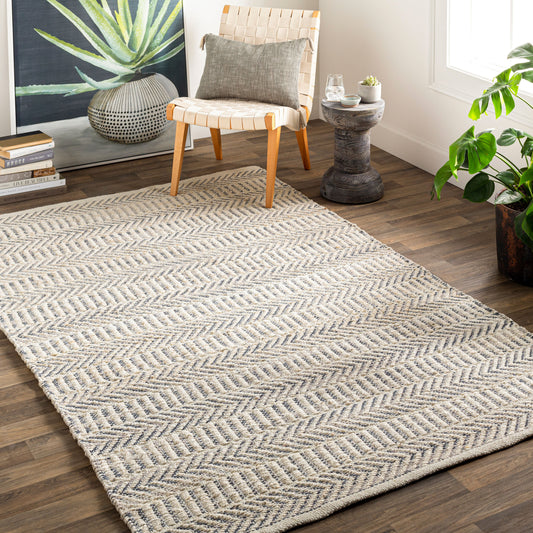 Alfombra decorativa hecha a mano Bali BAL-2306 de 2' x 3'