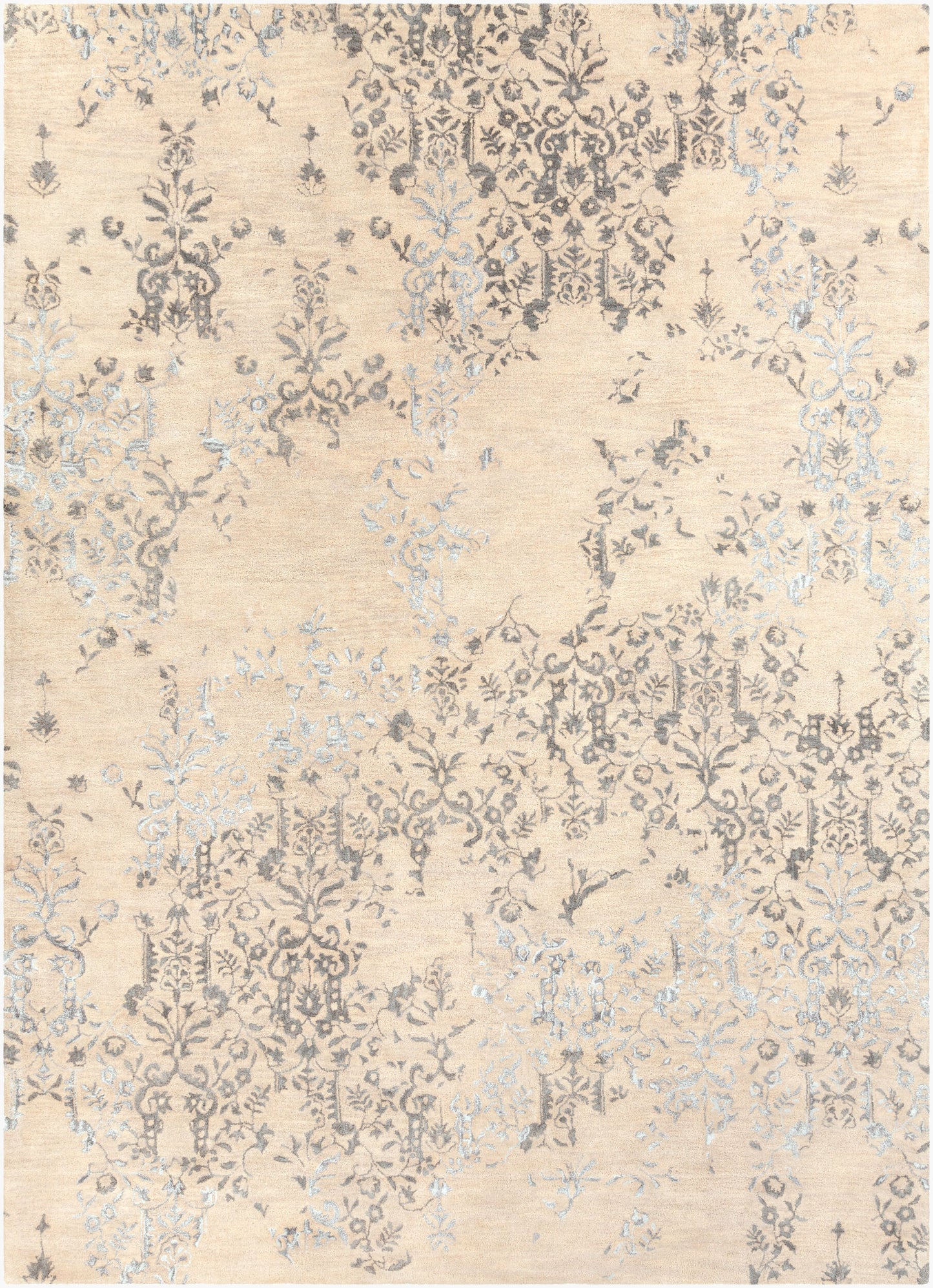 Alfombra Banshee BAN-3398 de 1,52 m x 2,44 m, hecha a mano