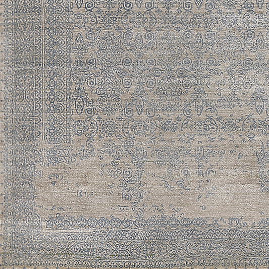 Bayburt BAY-1750 2' x 3' Handmade Silk Accent Rug