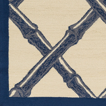 Alfombra para interior y exterior hecha a mano, Bondi Beach BBC-2016, 2,7 x 3,6 m