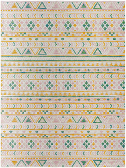Alfombra Barbados BBD-2300 de 1,52 m x 2,13 m, tejida a máquina, para interior y exterior