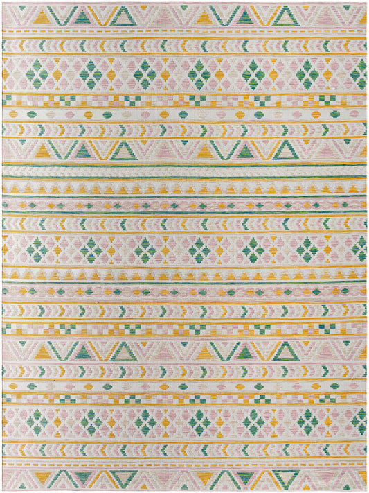 Alfombra Barbados BBD-2300 de 1,83 m x 2,74 m, tejida a máquina, para interior y exterior