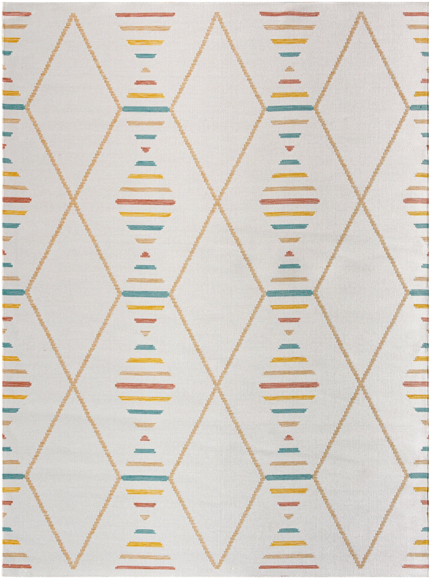 Alfombra Barbados BBD-2304 de 1,83 m x 2,74 m, tejida a máquina, para interior y exterior