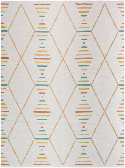 Alfombra Barbados BBD-2304 de 1,83 m x 2,74 m, tejida a máquina, para interior y exterior