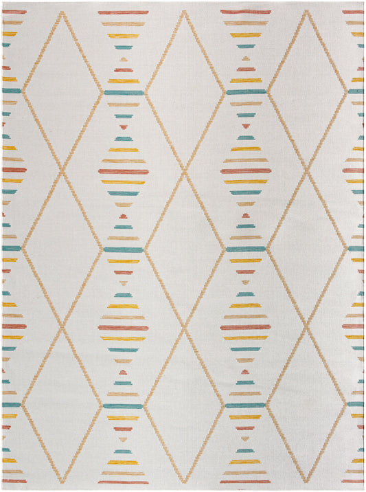 Alfombra Barbados BBD-2304 de 1,83 m x 2,74 m, tejida a máquina, para interior y exterior