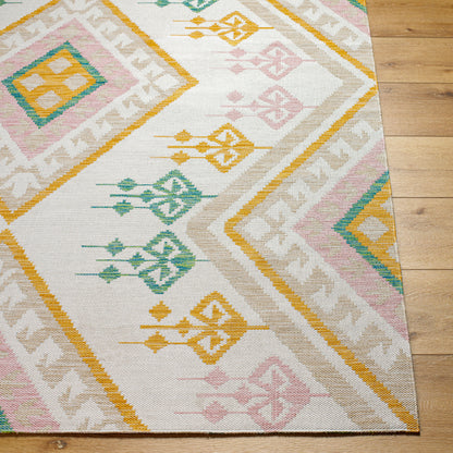 Alfombra Barbados BBD-2307 de 1,52 m x 2,13 m, tejida a máquina, para interior y exterior
