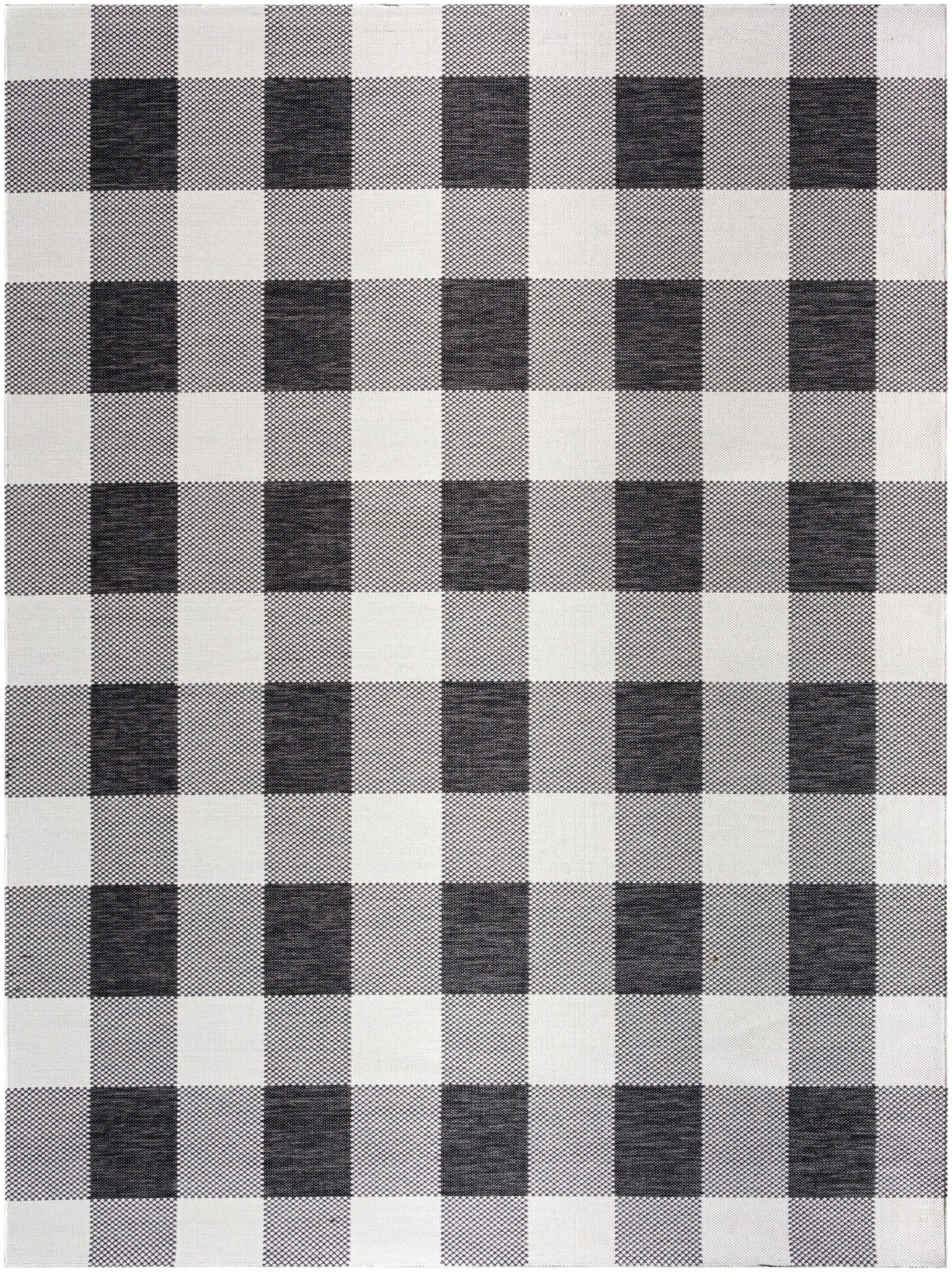 Alfombra Barbados BBD-2315 de 1,52 m x 2,13 m, tejida a máquina, para interior y exterior