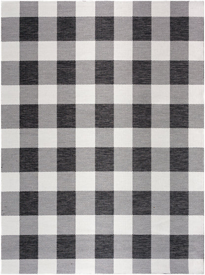Alfombra Barbados BBD-2315 de 1,52 m x 2,13 m, tejida a máquina, para interior y exterior