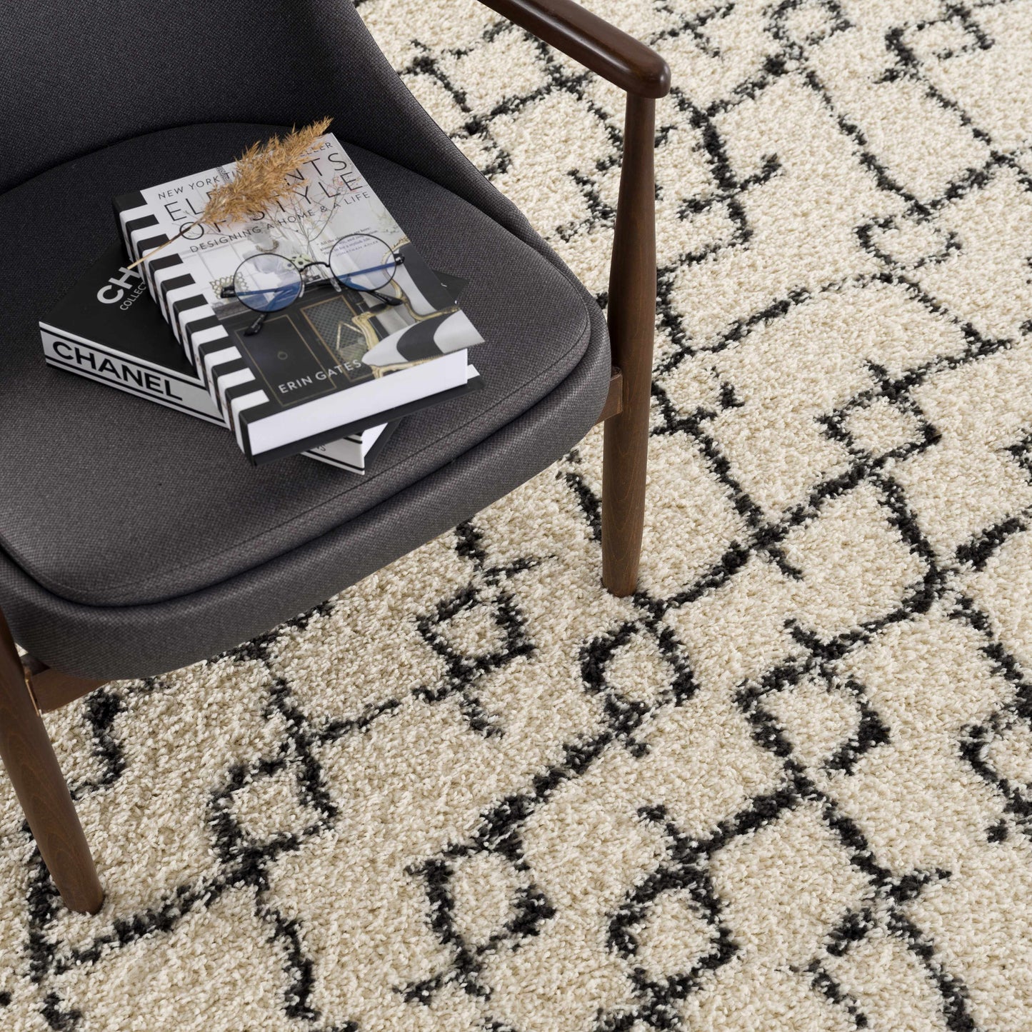 Berber Shag BBE-2301 Machine Woven Rug