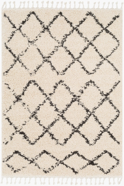 Berber Shag BBE-2300 5' x 7' Machine Woven Area Rug