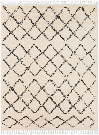 Berber Shag BBE-2300 8' x 10' Machine Woven Area Rug